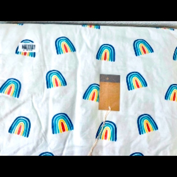 Jade Rainbow Toddler Blanket - Picture 2 of 2